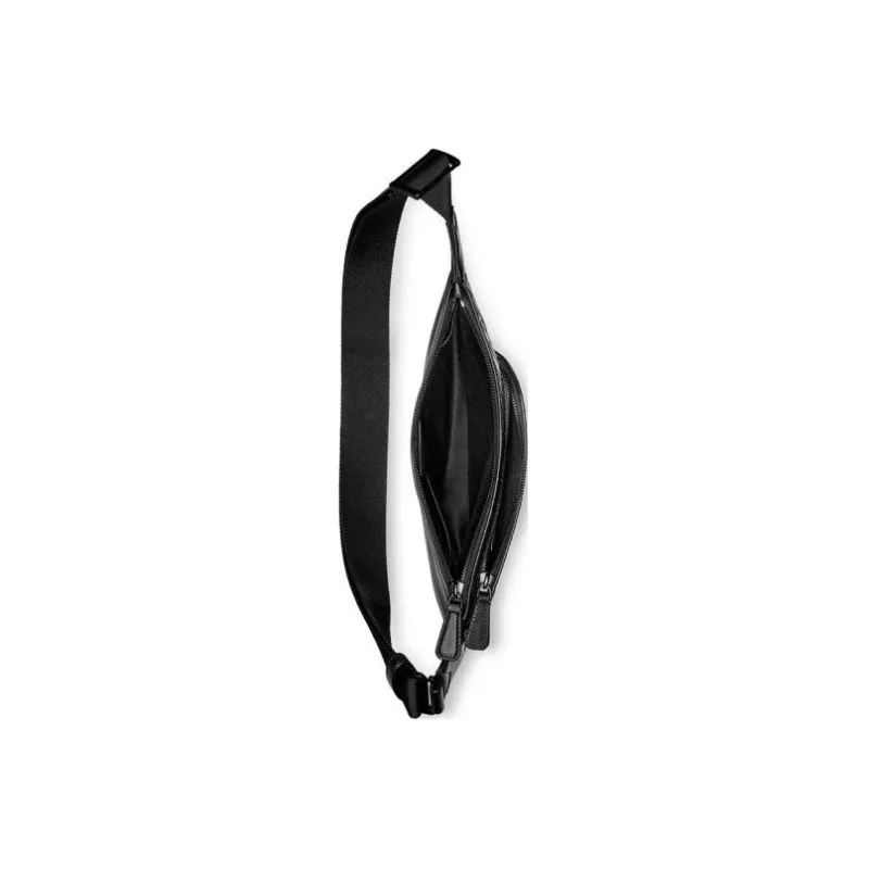 MONTBLANC M_Gram 4810 Cow Leather Fanny Pack Sling Bags Men's Black-4