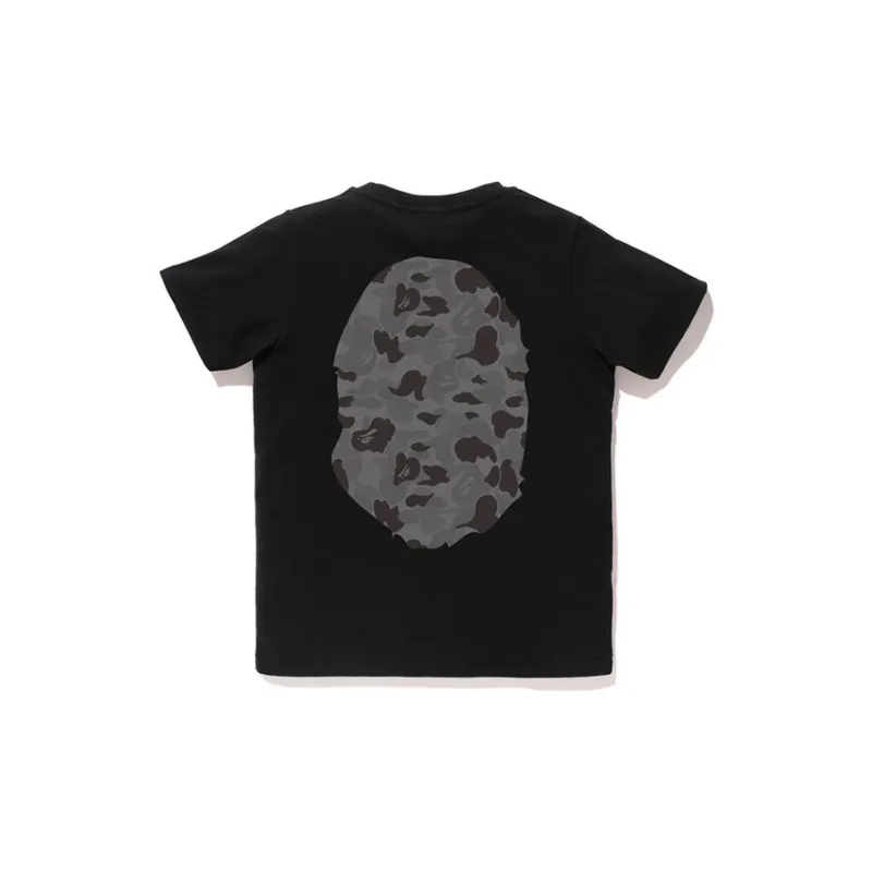 Bape Abc Camo Big Ape Head Tee White/Black-3