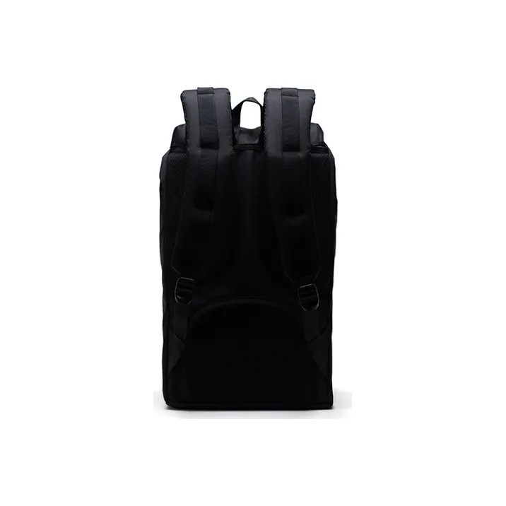 Herschel Polyester Backpack Large Size Unisex Black/Brown-3