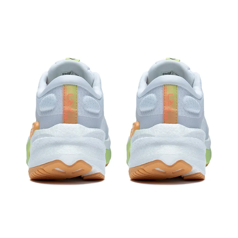 LINING Furious Rider 7.0 Running Shoes Women's Low Top Standard White/Fluorescent Ice Yellow-3