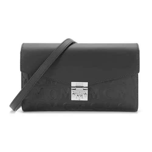 MCM Millie Visetos Crossbody Bags