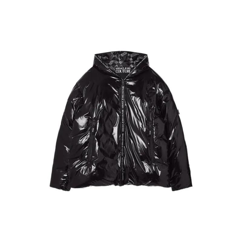 VERSACE JEANS COUTURE Down Jackets Men Black 52 - POIZON