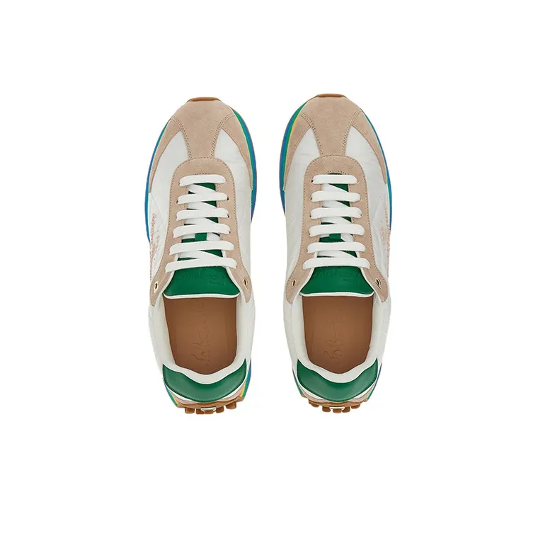 FERRAGAMO Iggy Rainbow-sole Sneakers-2
