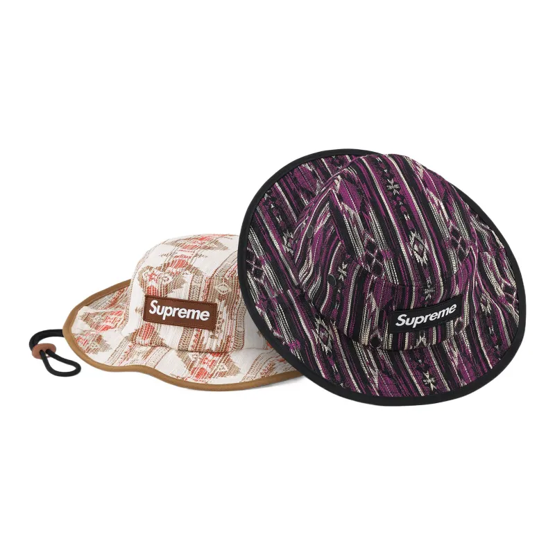 Supreme Woven Pattern Boonie-0