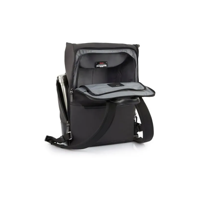 TUMI Nylon Backpack Men's Brown-3