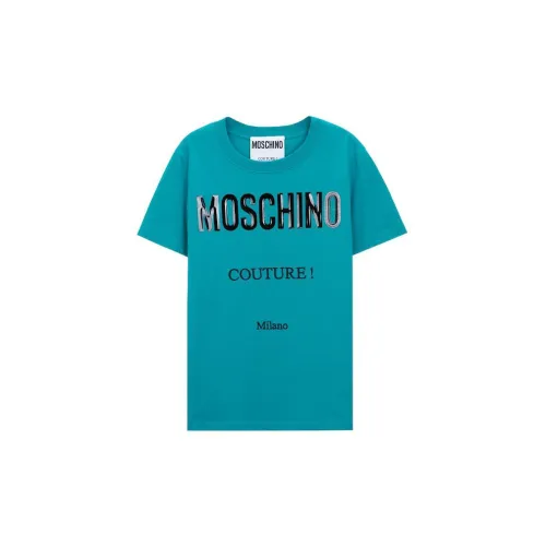 MOSCHINO T-Shirts Women's Sky Blue