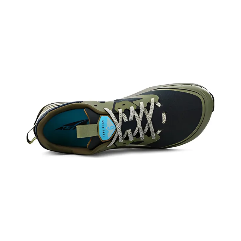 Altra Lone Peak 6 Cushioned Slip-Resistant Breathable Coverage Low-Top Running Shoes Men's Olive Brown-2