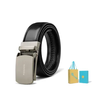 PISHUSHU Leather Belts Men