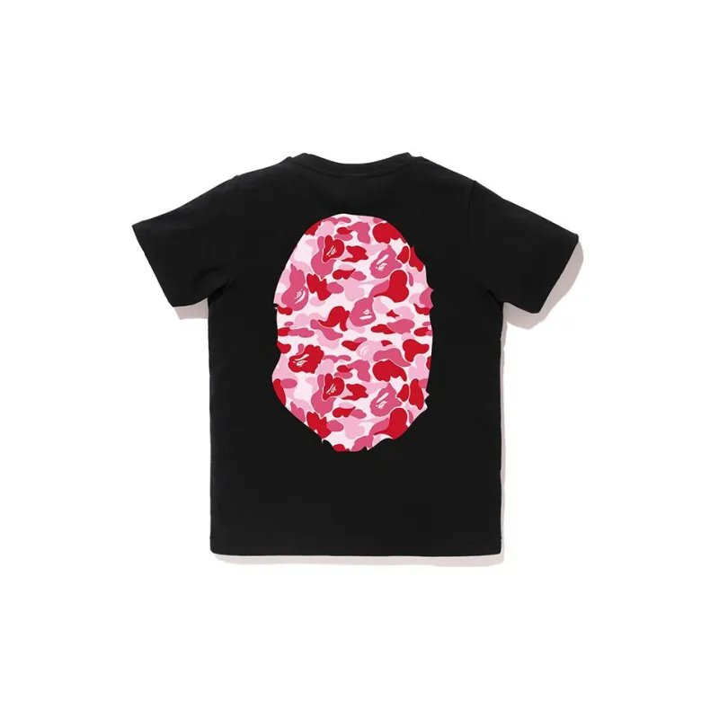 Bape Abc Camo Big Ape Head Tee White/Black-9