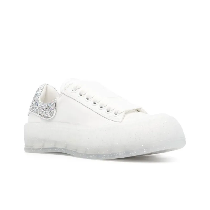 Alexander McQueen Deck Plimsoll Lace-Up Sneakers Women's-1