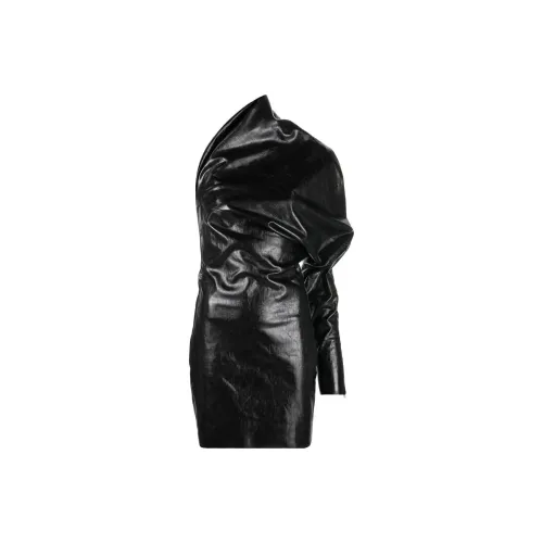 RICK OWENS Long-Sleeved Dresses Women's Black