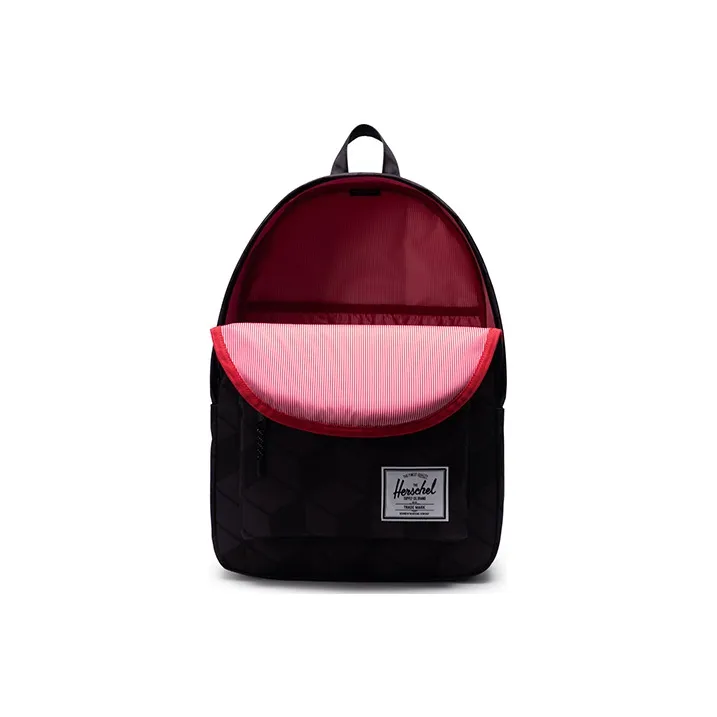 Herschel Polyester Laptop Backpack Extra Large Unisex Black Prism Plaid-3