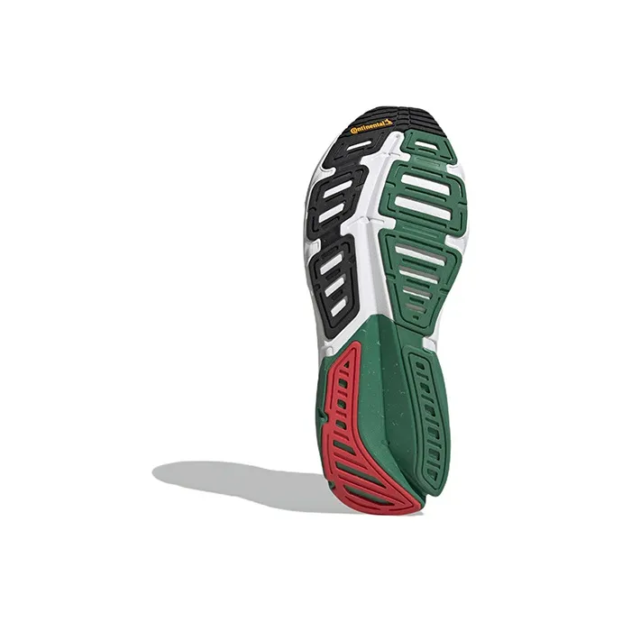 Adidas Adistar 1 Anti-Slip And Wear-Resistant Lightweight Low-Top Running Shoes Men's Green Red-5