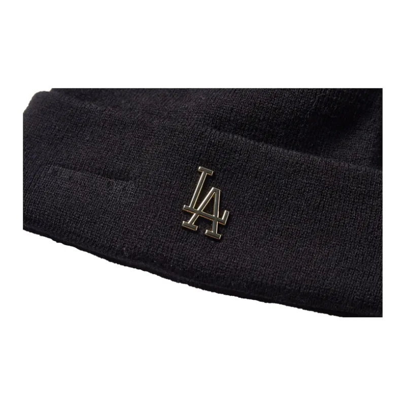 New Era Acrylic Beanies Men's Black-4