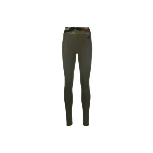 MOSCHINO Leggings Women's Army Green