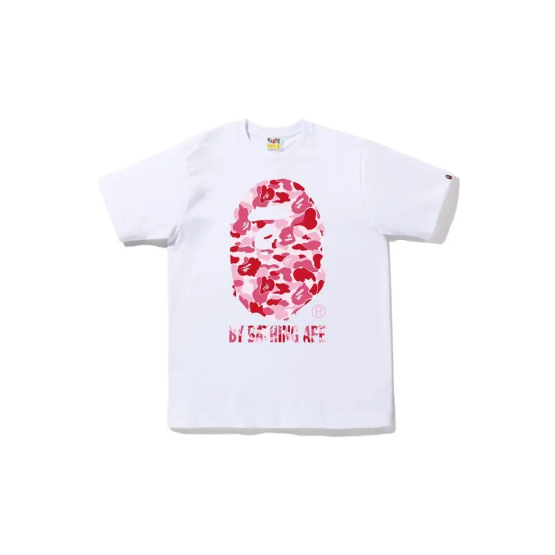 A BATHING APE ® Logo printed T shirt-5