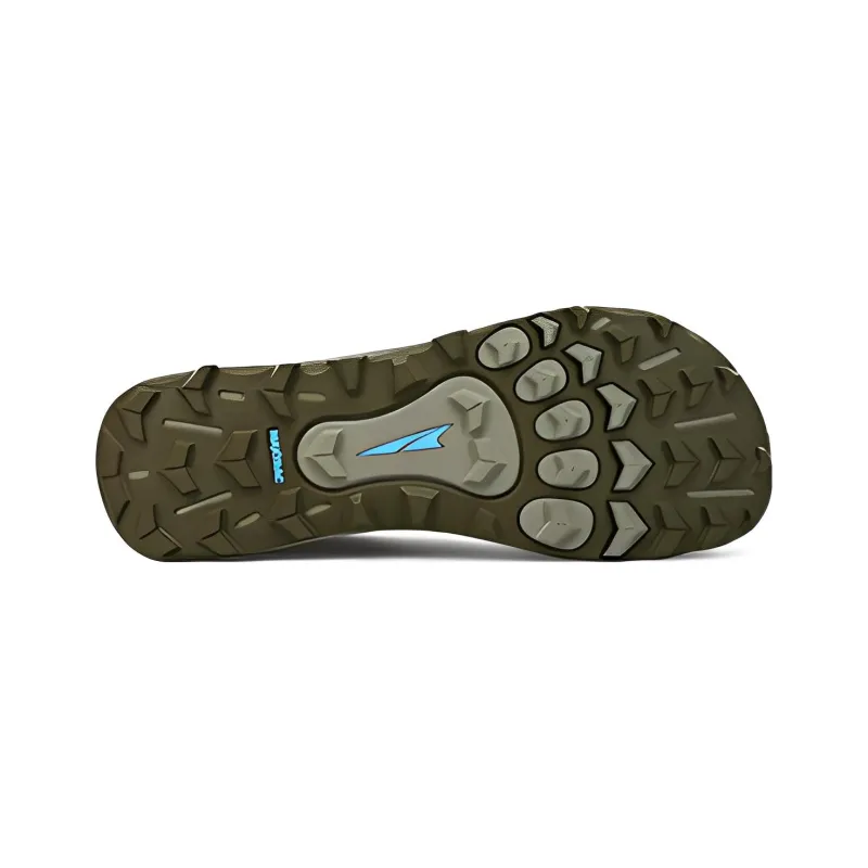 Altra Lone Peak 6 Cushioned Slip-Resistant Breathable Coverage Low-Top Running Shoes Men's Olive Brown-3