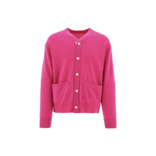 Sacai Sweaters Unisex Pink Purple