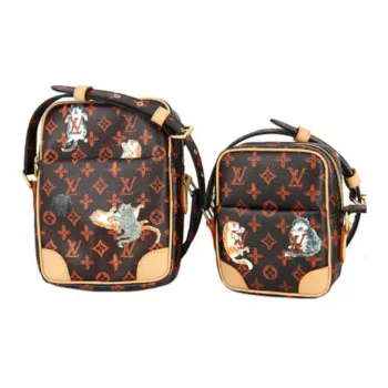 LOUIS VUITTON Paname Set Monogram Catogram Brown/Orange