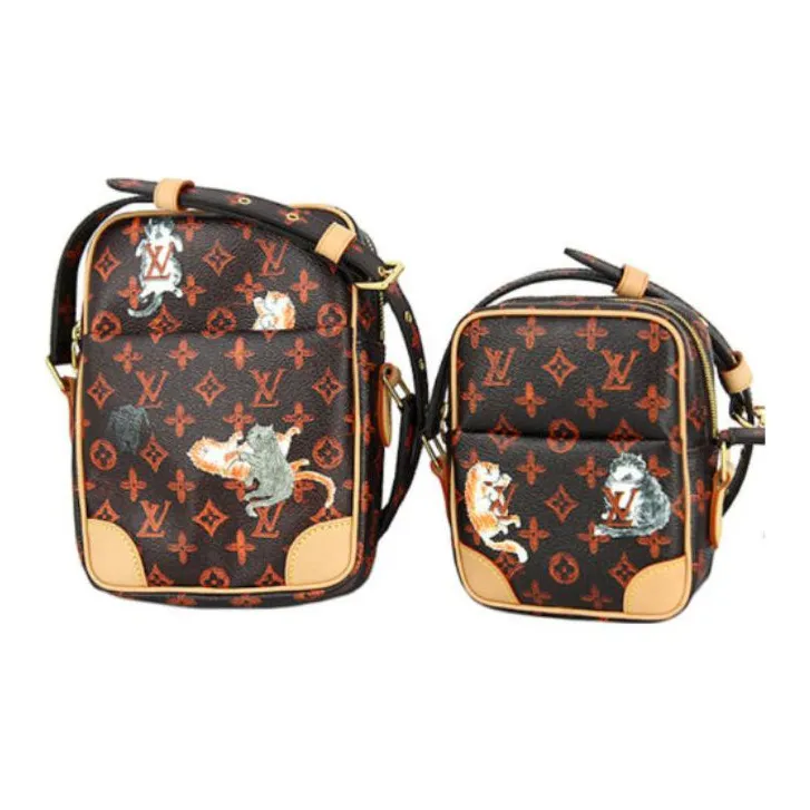 LOUIS VUITTON Paname Set Monogram Catogram Brown/Orange-0
