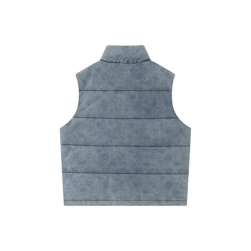 SPRAYGROUND Vest Unisex Denim Blue-1