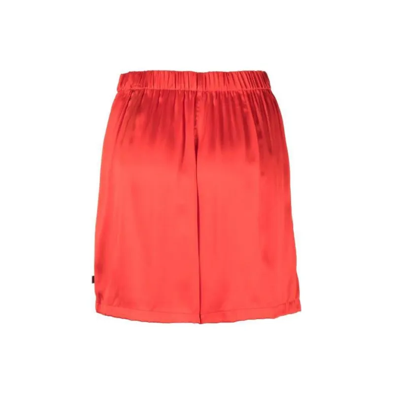 Balenciaga Casual Shorts Women's Orange Red-1