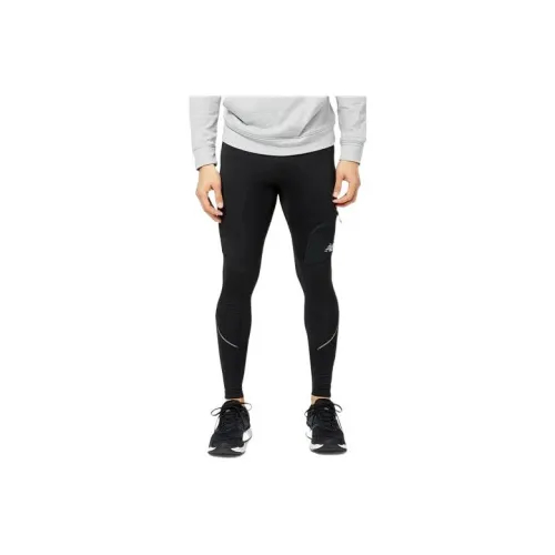 New Balance Impact Run Heat Tight Knitted Sweatpants Men Black