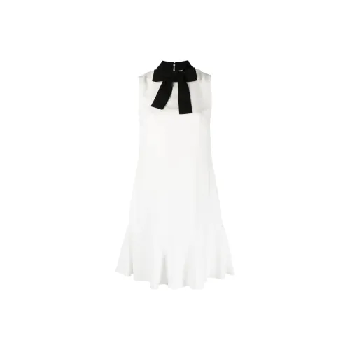 RED VALENTINO Sleeveless Dresses Women's White