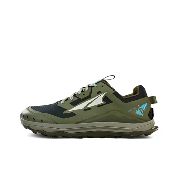 Altra Lone Peak 6 Cushioned Slip-Resistant Breathable Coverage Low-Top Running Shoes Men's Olive Brown