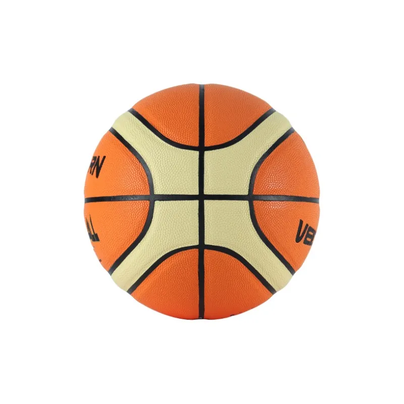 VEIDOORN Microfiber Leather Basketball Orange Size 7 Ball Training Competition Unisex-3