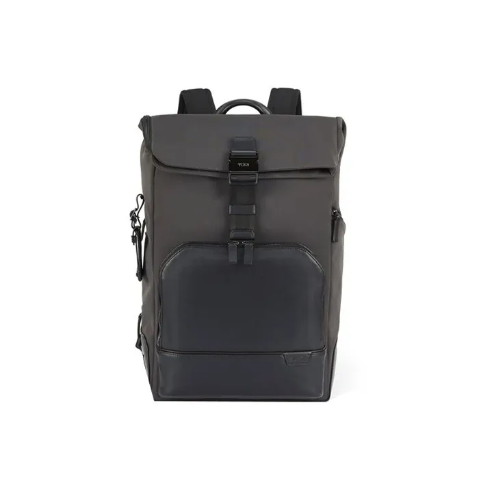 TUMI Nylon Backpack Men's Brown-0
