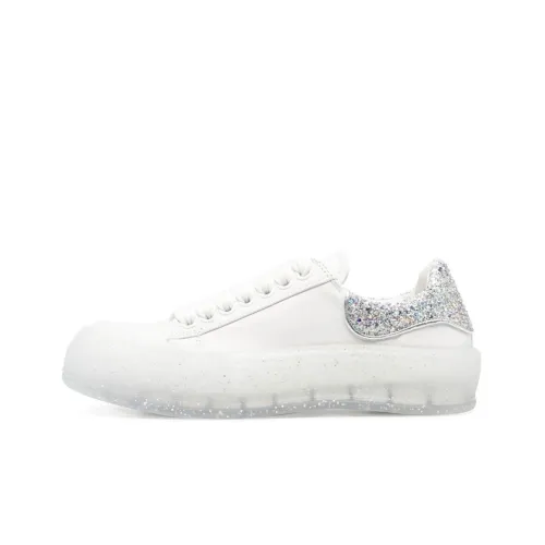 Alexander McQueen Deck Plimsoll Lace Up Sneakers Women's