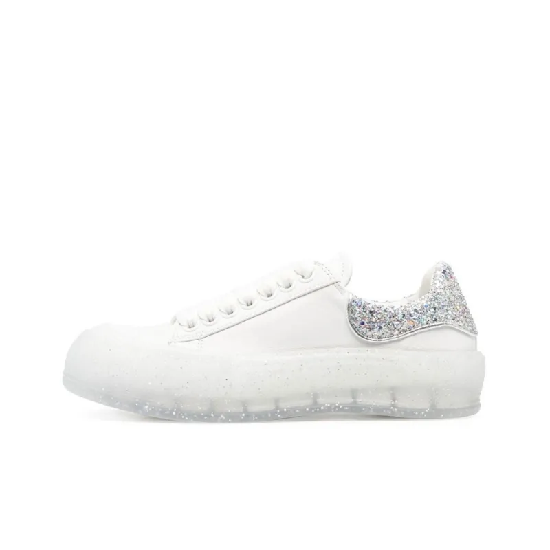 Alexander McQueen Deck Plimsoll Lace-Up Sneakers Women's-0