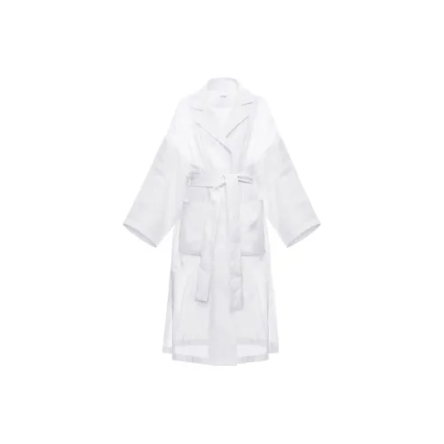 LOEWE Coats Women's White