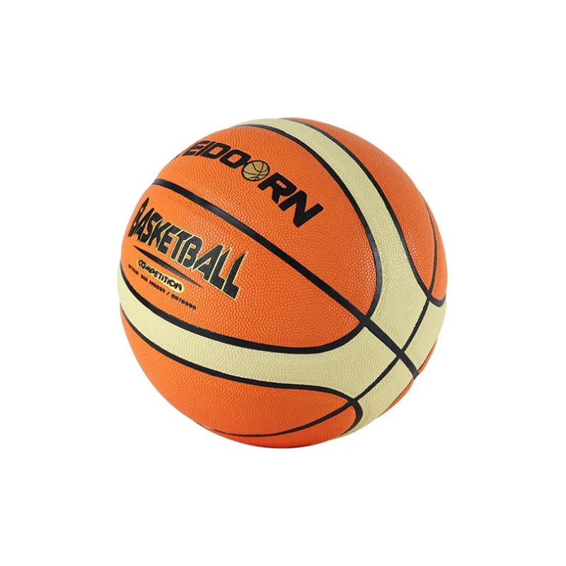 VEIDOORN Microfiber Leather Basketball Orange Size 7 Ball Training Competition Unisex-7