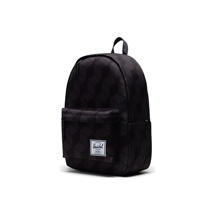 Herschel Polyester Laptop Backpack Extra Large Unisex Black Prism Plaid-1