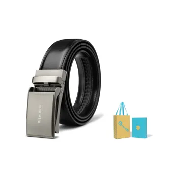 PISHUSHU Leather Belts Men