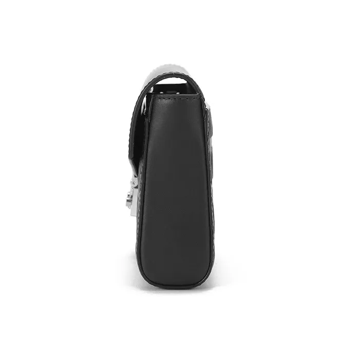 MCM Millie Visetos Leather Shoulder Bag, Crossbody Bag Regular Women's Black-2