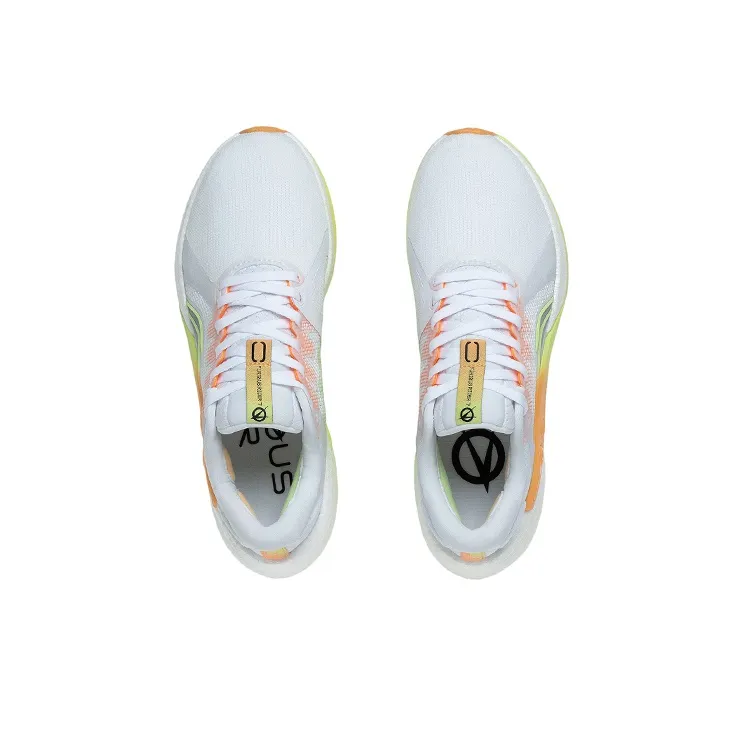 LINING Furious Rider 7.0 Running Shoes Women's Low Top Standard White/Fluorescent Ice Yellow-2