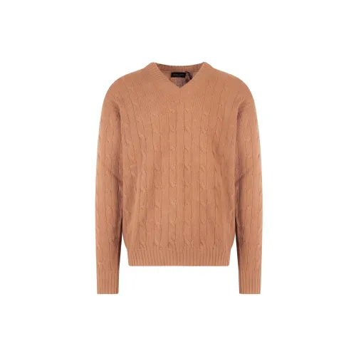 ROBERTO COLLINA Cashmere Sweaters Men Brown