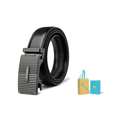 PISHUSHU Leather Belts Men
