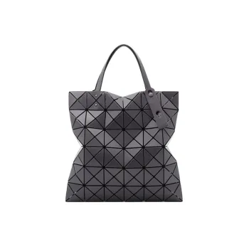 ISSEY MIYAKE Vinyl Chloride Resin Laptop Bag Tote Bag Shopping Bag Shoulder Bag Handbag Unisex Charcoal Gray