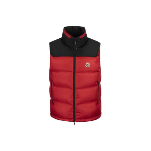 Moncler Vests Men Red