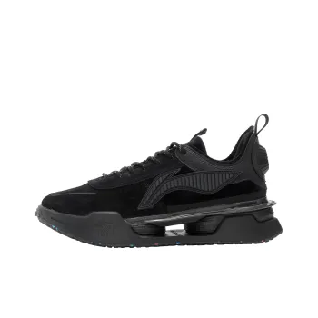 LINING x LNG Reburn Low-Top Casual Shoes Men's Standard Black