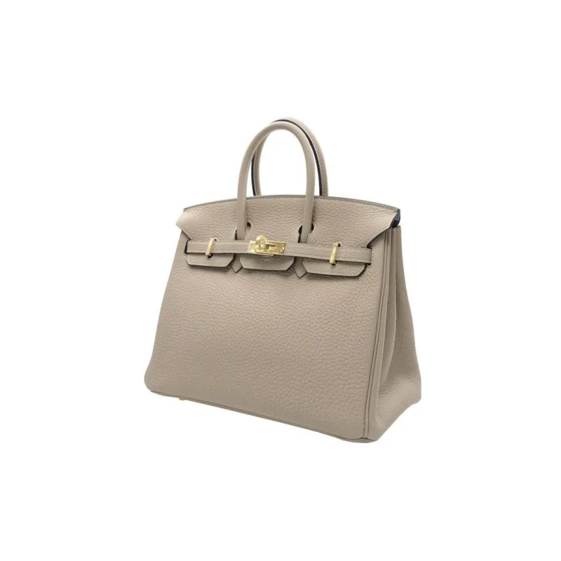 HERMES Birkin Togo Calfskin Birkin Bag Handbag Women's 81 Gris Tourterelle Dove Gray-1