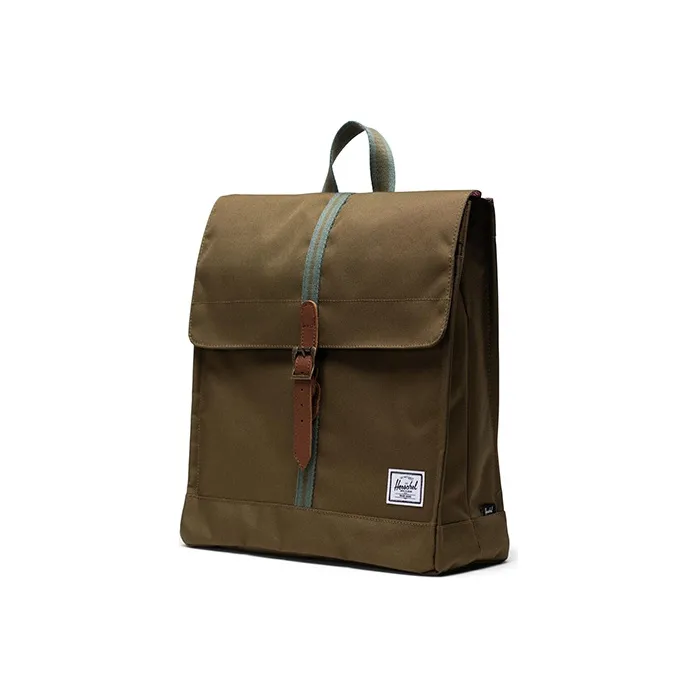 Herschel Polyester Backpack Medium Size Unisex Green-3