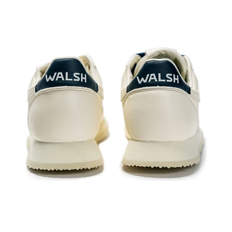 Norman Walsh Cushioning Anti Slip And Wear Resistant Low Top Casual Running Shoes Unisex White Blue-3