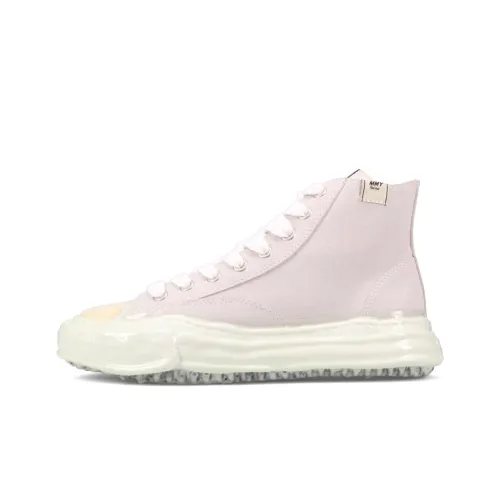 MIHARA YASUHIRO High Top Stylish Skateboarding Shoes Unisex White
