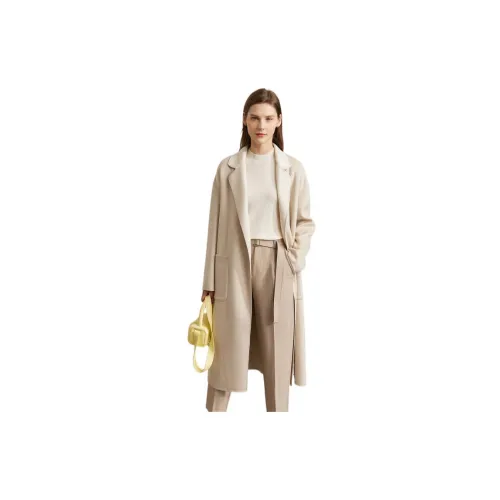 AMII Coats Women's Beige Gray