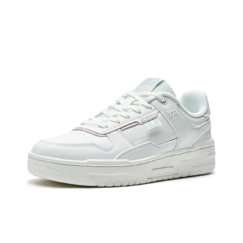 XTEP Off White Sports Casual Shoes Women's White Pink-1